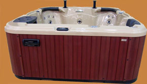 Mahogany Synthetic Cabinet