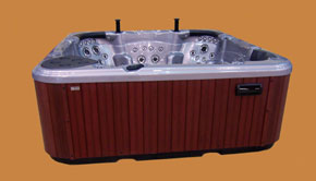 Mahogany Synthetic Cabinet