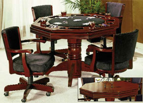 Classic Cherry Poker Table - Click for details!